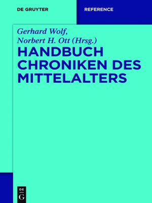 cover image of Handbuch Chroniken des Mittelalters